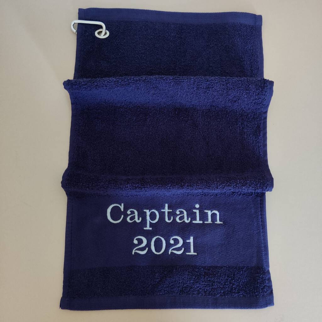 Personalised Premium Golf Towel Gift, 1 of 11