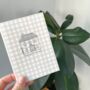 Gingham Feels Good To Be Home Card For New Homeowners, thumbnail 4 of 4