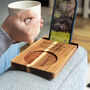 Personalised Best Dad Mum Sofa Coaster Phone Stand Gift, thumbnail 3 of 5