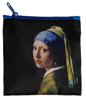 Loqi Girl With A Pearl Earring Recycled Bag, 2 of 3