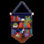 Book Lover Pennant Felt Craft Kit, thumbnail 4 of 4