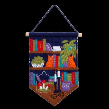 Book Lover Pennant Felt Craft Kit, 4 of 4