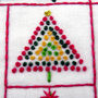 Oh Christmas Tree Festive Embroidery Kit, thumbnail 8 of 12