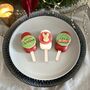Personalised Christmas Trio Of Cakesicles, thumbnail 3 of 12
