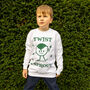 Twist And Sprout Boys' Christmas Jumper, thumbnail 4 of 4
