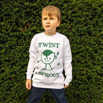 Twist And Sprout Boys' Christmas Jumper, 4 of 4