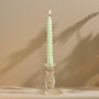 Soft Pastel Beeswax Soy Blend Spiral Twist Candles, thumbnail 7 of 9