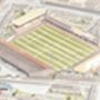 Swansea City Vetchfield Stadium Art Print, thumbnail 2 of 3