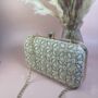 Light Pink Handcrafted Clutch Bag, thumbnail 1 of 5