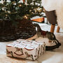 Personalised Christmas Rocking Horse Wrapping Paper, thumbnail 2 of 4