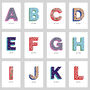 Personalised Letter/Name/Alphabet Print, thumbnail 9 of 11