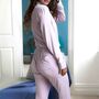 Personalised Bamboo Pyjamas Cashmere Bed Socks Gift Box, thumbnail 7 of 7