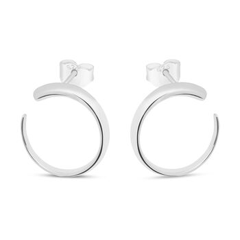 Large Luna Studs, 2 of 4
