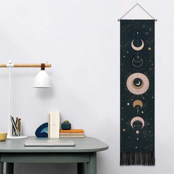 Moon Psychedelic Wall Hanging Tapestry Wall Decor, 2 of 6