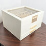 Luxury White Three Tier Pu Leather Jewellery Organiser, thumbnail 2 of 7