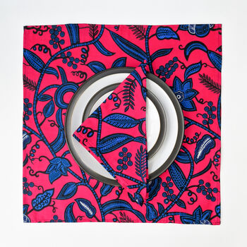 African Print Cotton Napkin | Omolara Print, 2 of 5