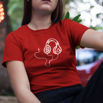 Music Lover Printed T Shirt, 6 of 7