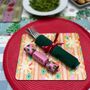 Pack Of Four Vibrant Christmas Placemats, thumbnail 9 of 12