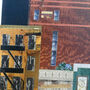 'Chrysler Skyline' Recycled Paper Collage Print, thumbnail 4 of 7