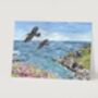 Cornish Choughs At Lizard Point Greeting Card, thumbnail 4 of 7