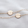 Personalised Silver Or Gold Fill Disc Bracelet, thumbnail 1 of 5