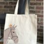 Personalised Horse Canvas Tote, thumbnail 2 of 4