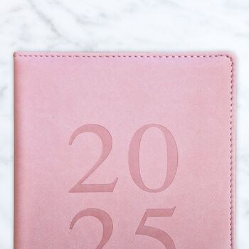 Personalised 2025 A5 Diary With Pen – Custom Cover, 5 of 8