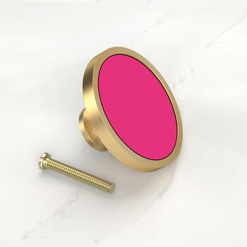 Pink Shade Cupboard Drawer Door Cabinet Knobs Handles, 8 of 9