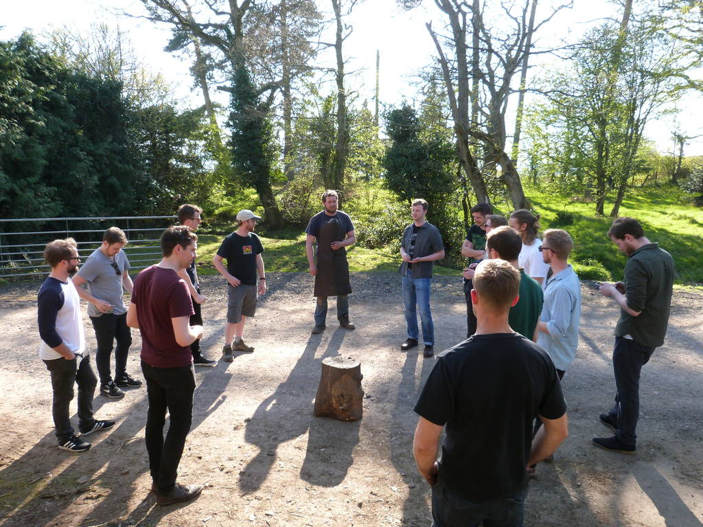 Blacksmithing Stag Party At Oldfield Forge, 1 of 12