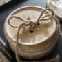 Personalised Six Wooden Button Coasters, thumbnail 3 of 4