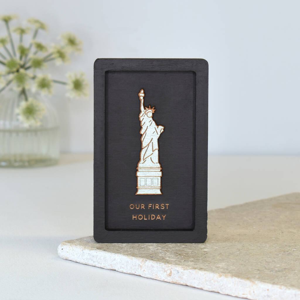 Miniature Statue Of Liberty New York Wall Art Gift, 1 of 8