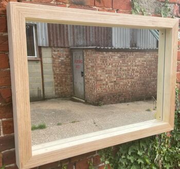 Birchwood Ply Layered Mirror Frame, 2 of 5