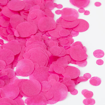 Fuchsia Pink Wedding Confetti | Biodegradable Confetti, 4 of 6