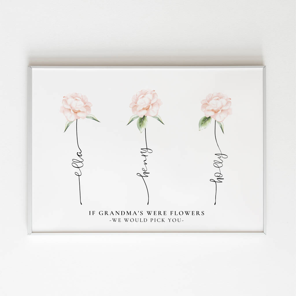 Mothers Day Personalised Print, 1 of 3
