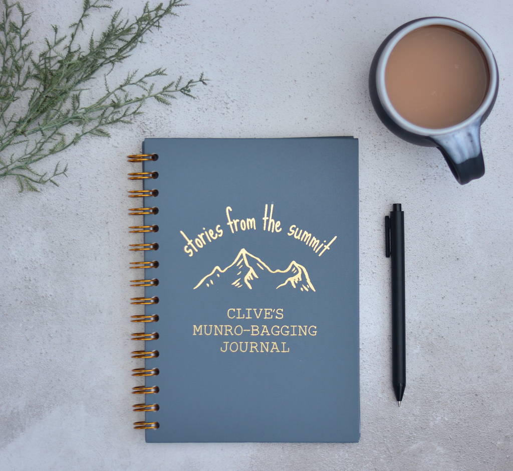 Personalised Hiking Journal By Laia London