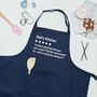 Personalised Review Kitchen Apron, thumbnail 2 of 4