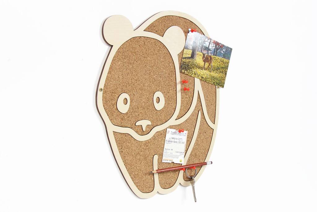 Panda Memo Pin Cork Board, 1 of 7