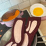 Pretend Play Felt Food English Breakfast, thumbnail 3 of 3
