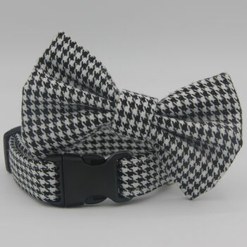 Houndstooth Dog Bow Tie, 5 of 10