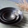 6th Anniversary Gift Set Of Three Iron Pressed Bowls, thumbnail 2 of 10