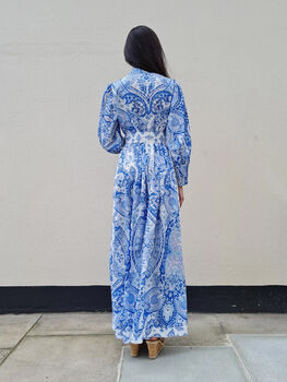Maya Blue Dress, 3 of 5