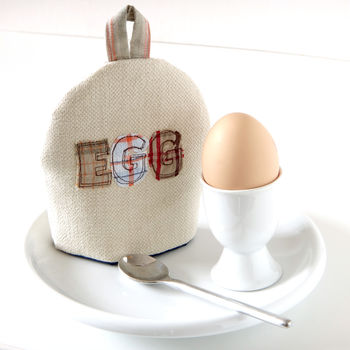 Personalised Name Egg Cosy Gift, 7 of 12