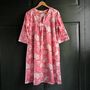 Kaftan Florence Nightdress In Flamenco Botanic Print, thumbnail 1 of 3