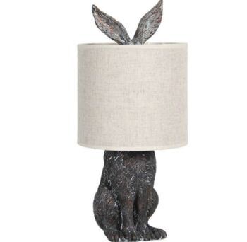 Hiding Rabbit Table Lamp With Shade, 5 of 6