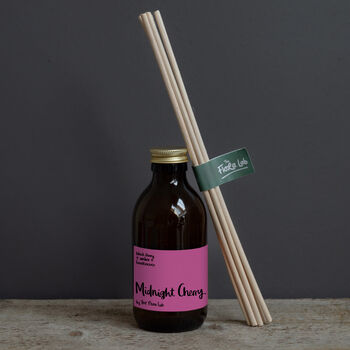 Midnight Cherry Natural Rattan Room Diffuser, 2 of 5