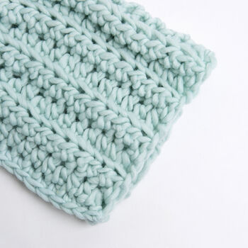 Chunky Cardigan Easy Crochet Kit, 5 of 10