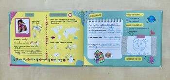 Friendship Memory Book For Kids | A5 School Keepsake And Activity Book For Friends, 10 of 12