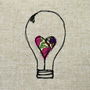 Personalised Light Bulb Cushion, thumbnail 6 of 11