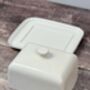 White Mary Berry Butter Dish, thumbnail 2 of 4