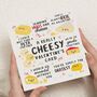 Funny Cheesy Pun Valentine's Day Card For Him Or Her, thumbnail 1 of 7